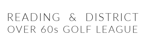 Reading & District Over 60's Golf League